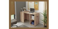 Bureau pliable spécial petite espace collection FLIP coloris chêne.