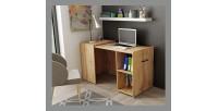 Bureau pliable spécial petite espace collection FLIP coloris Pin.