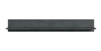 Étagère murale design 150cm Coloris gris foncé. Collection BELMONT.
