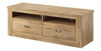 Meuble TV 150cm collection JUDY. Couleur chêne.