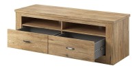 Meuble TV 150cm collection JUDY. Couleur chêne.