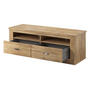 Meuble TV 150cm collection JUDY. Couleur chêne.
