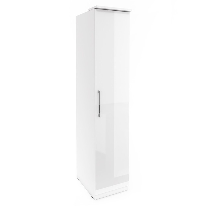 Joues de finitions pour dressing collection MODULO coloris blanc brillant.