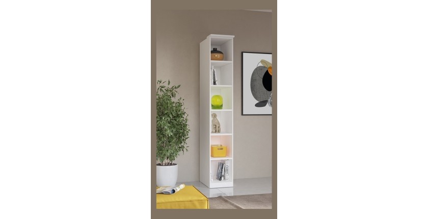 Joues de finitions pour dressing collection MODULO coloris blanc brillant.