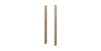 Joues de finitions pour dressing collection MODULO coloris chêne.