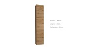 Armoire suspendue coloris chêne pour salon collection SWITCH.
