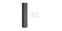 Armoire suspendue coloris gris pour salon collection SWITCH.