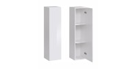 Armoire suspendue moyen modèle coloris blanc pour salon collection SWITCH.