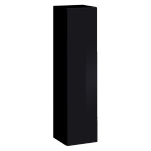 Armoire suspendue moyen modèle coloris noir pour salon collection SWITCH.