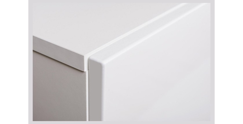 Armoire suspendue moyen modèle coloris noir pour salon collection SWITCH.