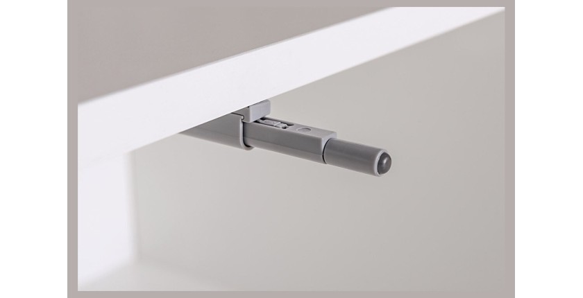 Armoire suspendue moyen modèle coloris noir pour salon collection SWITCH.