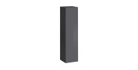 Armoire suspendue coloris gris 30x120cm pour salon collection SWITCH.