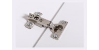 Armoire suspendue coloris gris 60x60cm pour salon collection SWITCH.