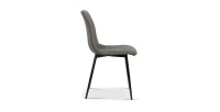 Chaise pour salle à manger coloris gris. Collection GRAZ.