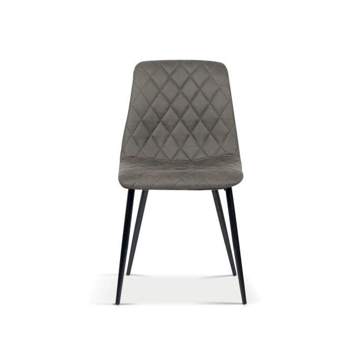 Chaise pour salle à manger coloris gris. Collection GRAZ.