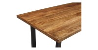 Table à manger design bois massif NIKO - Table rectangulaire 200x100