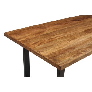 Table à manger design bois massif NIKO - Table rectangulaire 200x100