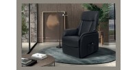 Fauteuil relaxation électrique JUAN coloris noir