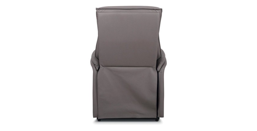 Fauteuil relaxation électrique JUAN coloris taupe