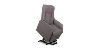 Fauteuil relaxation électrique JUAN coloris taupe
