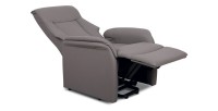Fauteuil relaxation électrique JUAN coloris taupe