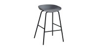 Chaise de comptoir design gris. Collection SIRA