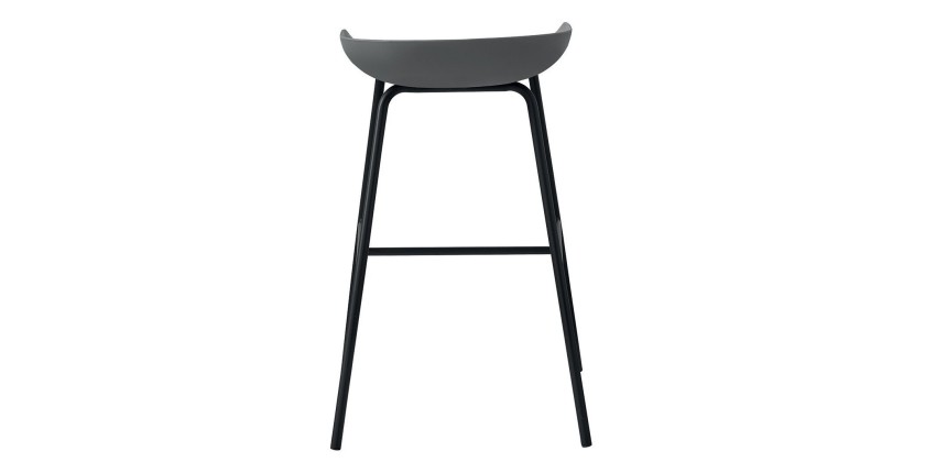 Chaise de comptoir design gris. Collection SIRA