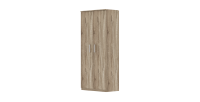Armoire à chaussure TOM, 2 portes coloris chêne clair