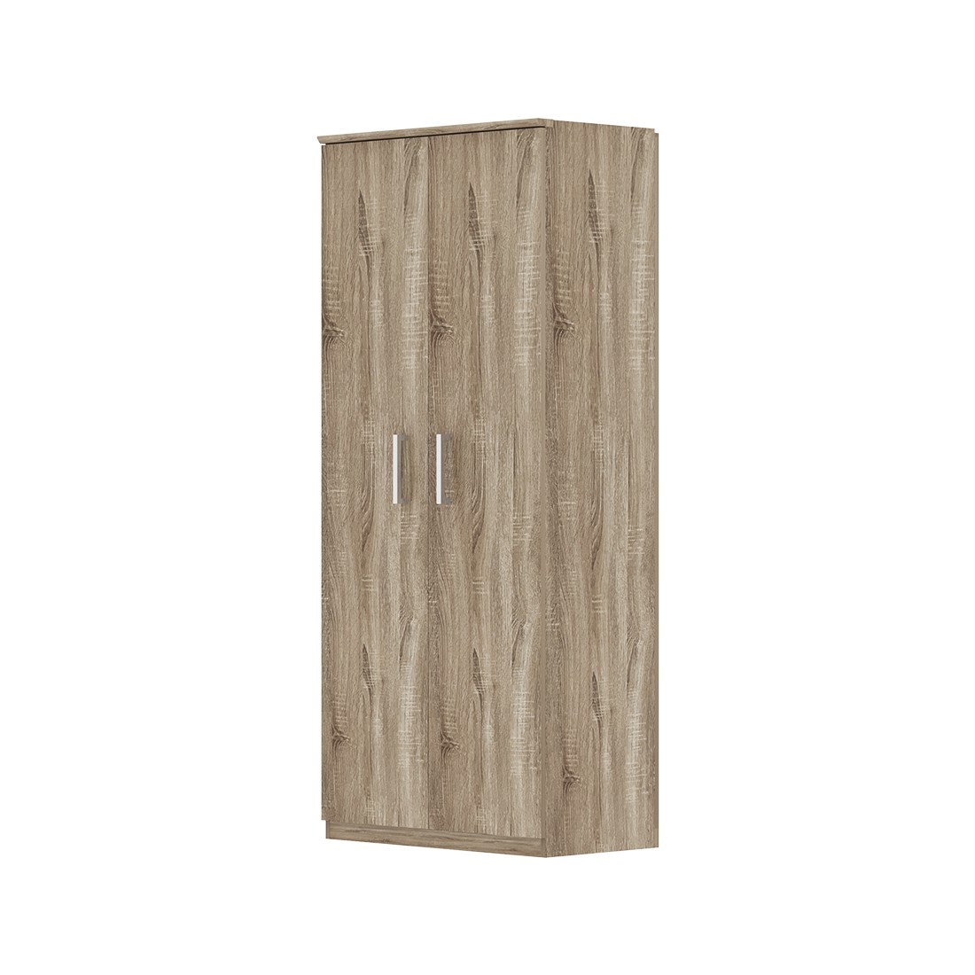 Armoire à chaussure TOM, 2 portes coloris chêne clair