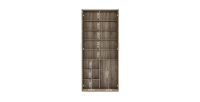 Armoire à chaussure TOM, 2 portes coloris chêne clair