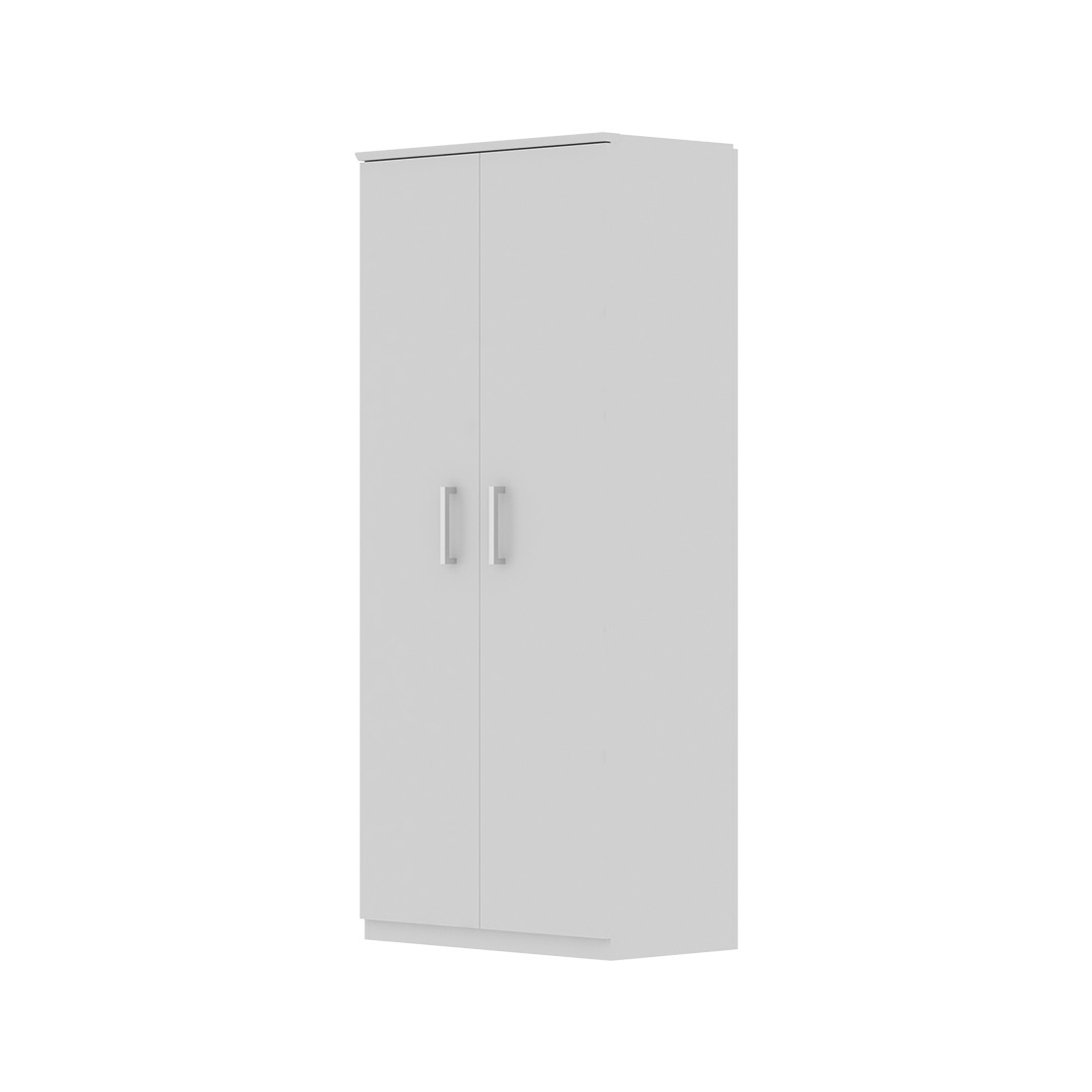 Armoire à chaussure TOM, 2 portes coloris blanc