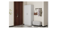 Armoire à chaussure TOM, 2 portes coloris blanc