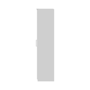 Armoire à chaussure TOM, 2 portes coloris blanc