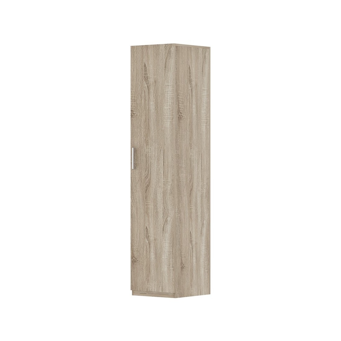 Armoire de rangement, collection TOM, 1 porte chêne sonoma