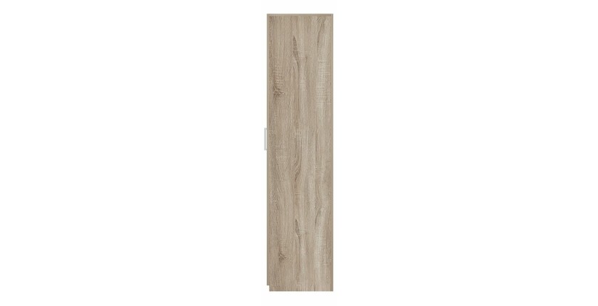 Armoire de rangement, collection TOM, 1 porte chêne sonoma