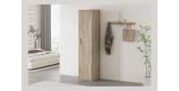 Armoire de rangement, collection TOM, 1 porte chêne sonoma