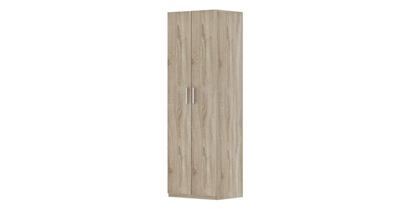 Armoire, collection TOM, 2 portes 60 cm chêne sonoma