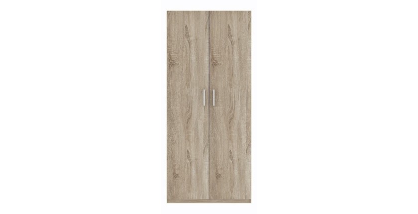 Armoire, collection TOM, 2 portes 80 cm chêne sonoma