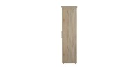 Armoire, garde-robe, collection TOM, 2 portes 80 cm, penderie intégrée chêne sonoma