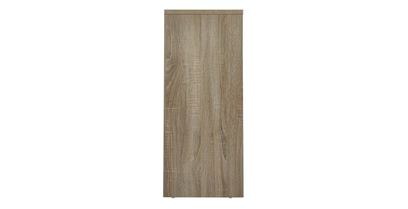 Commode TOLLY 2 portes, 85 cm coloris chêne sonoma