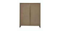 Commode TOLLY 2 portes, 85 cm coloris chêne sonoma