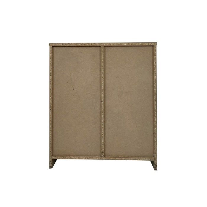 Commode  TOLLY 2 portes, 2 tiroirs, 85cm coloris chêne sonoma