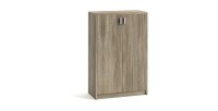 Commode TOLLY 2 portes, 110 cm coloris chêne sonoma