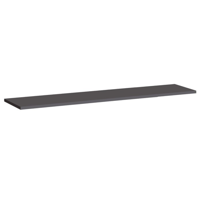 Étagère murale 180cm collection SWITCH. Coloris gris.
