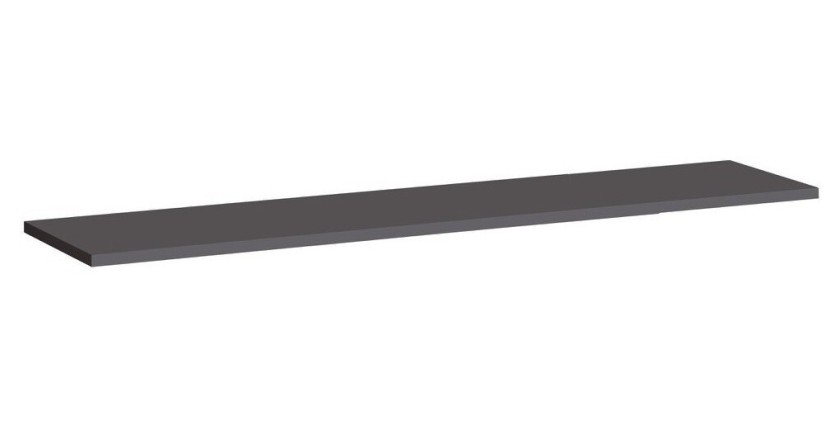 Étagère murale 180cm collection SWITCH. Coloris gris.