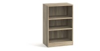 Petite bibliothèque design 2 étagères, coloris chêne clair collection TOLLY