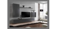 Étagère murale 60cm collection SWITCH. Coloris gris.