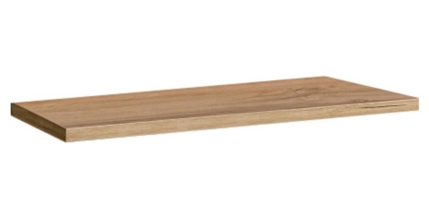 Étagère murale 60cm collection SWITCH. Coloris chêne wotan.
