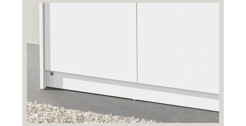 Garde Robe REY, armoire 2 portes idéal pour votre entrée ou votre buanderie