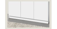 Garde Robe REY, armoire 3 portes idéal pour votre entrée, votre buanderie ou votre sdb